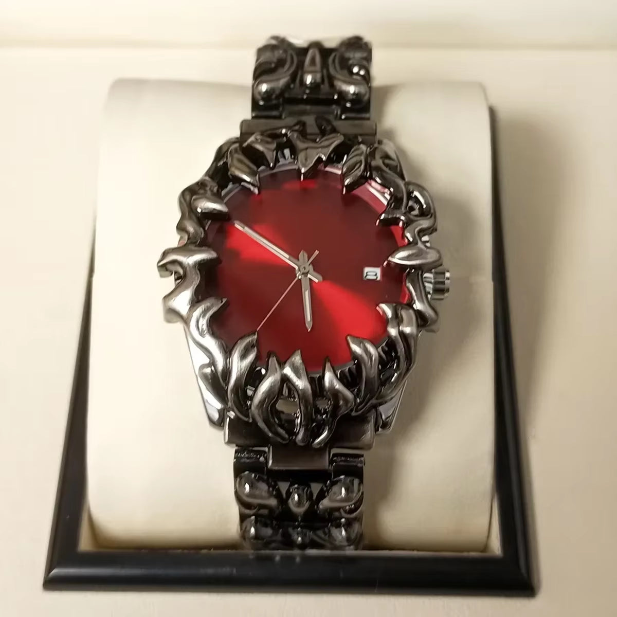 Y2K Alabaster Industries Quartz Watch Men Demon Claw Case Hot Medieval Unique Creative Men'S Watches Luminous Watch AAA Clock