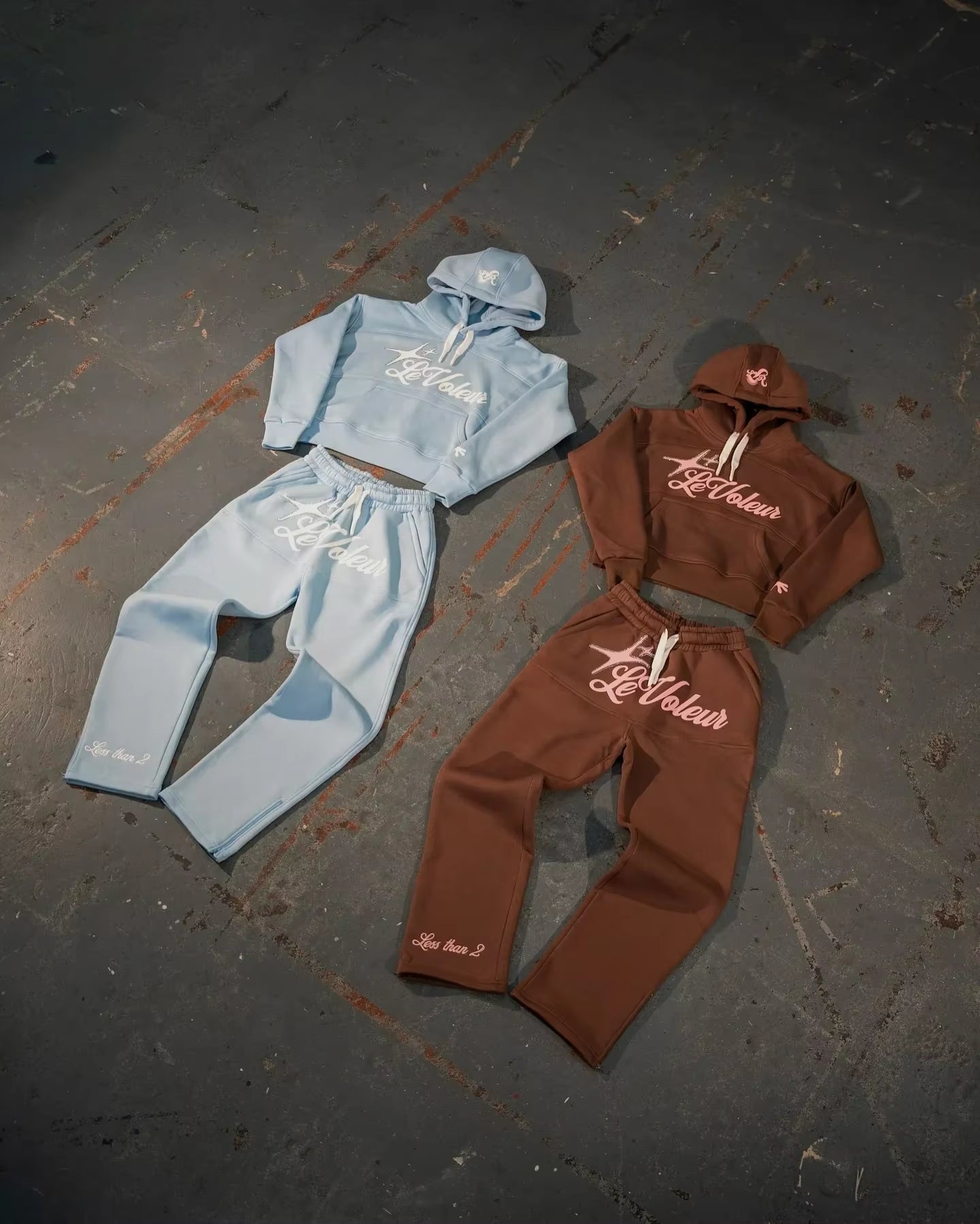 Y2K Trousers Two Piece Set Men Harajuku Hip Hop Lettering Oversized Pullover Hoodie Sweatshirt Punk Rock Casual Pants Streetwear