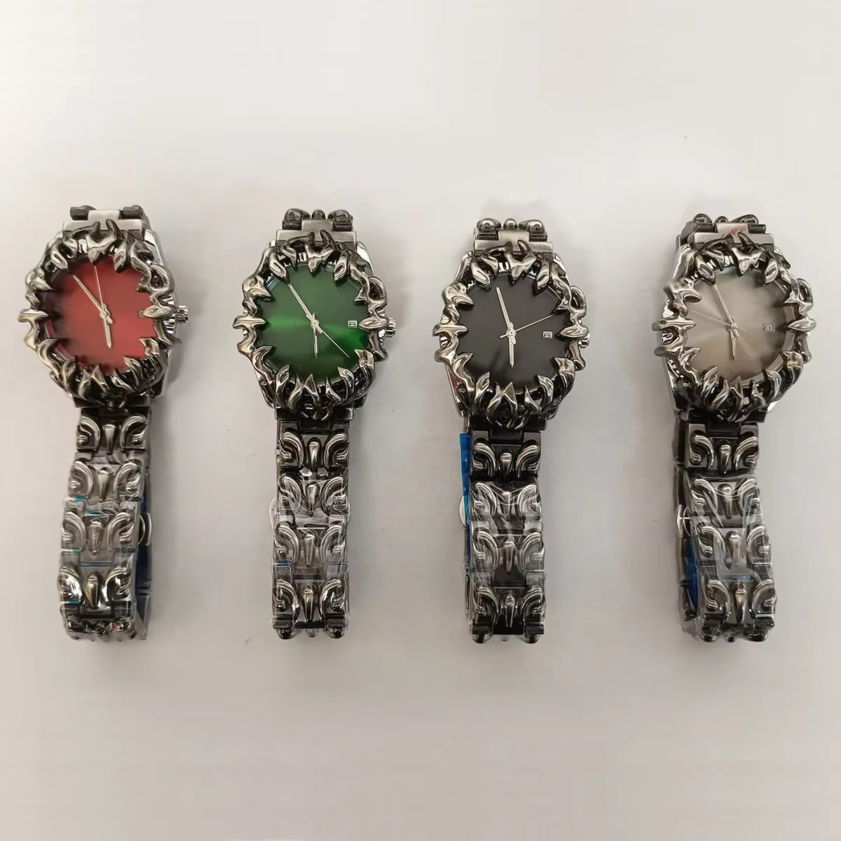 Y2K Alabaster Industries Quartz Watch Men Demon Claw Case Hot Medieval Unique Creative Men'S Watches Luminous Watch AAA Clock
