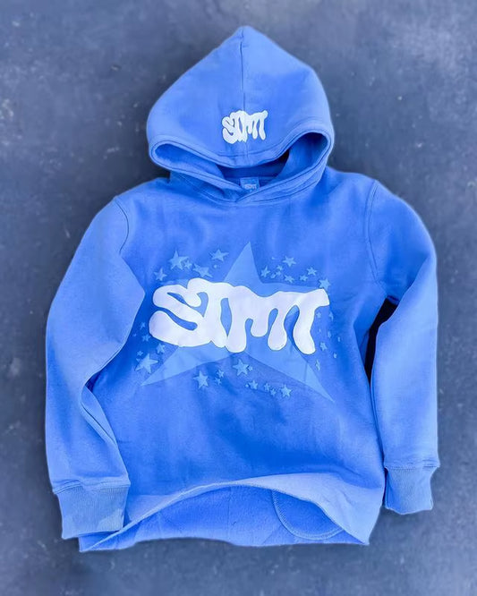 Zip Hoodie Stars Print Goth Punk Sweatshirt Men'S Hoodies Sport Coat Pullover Gothic Long Sleeve Oversized Hoodie Y2K Jacket Emo