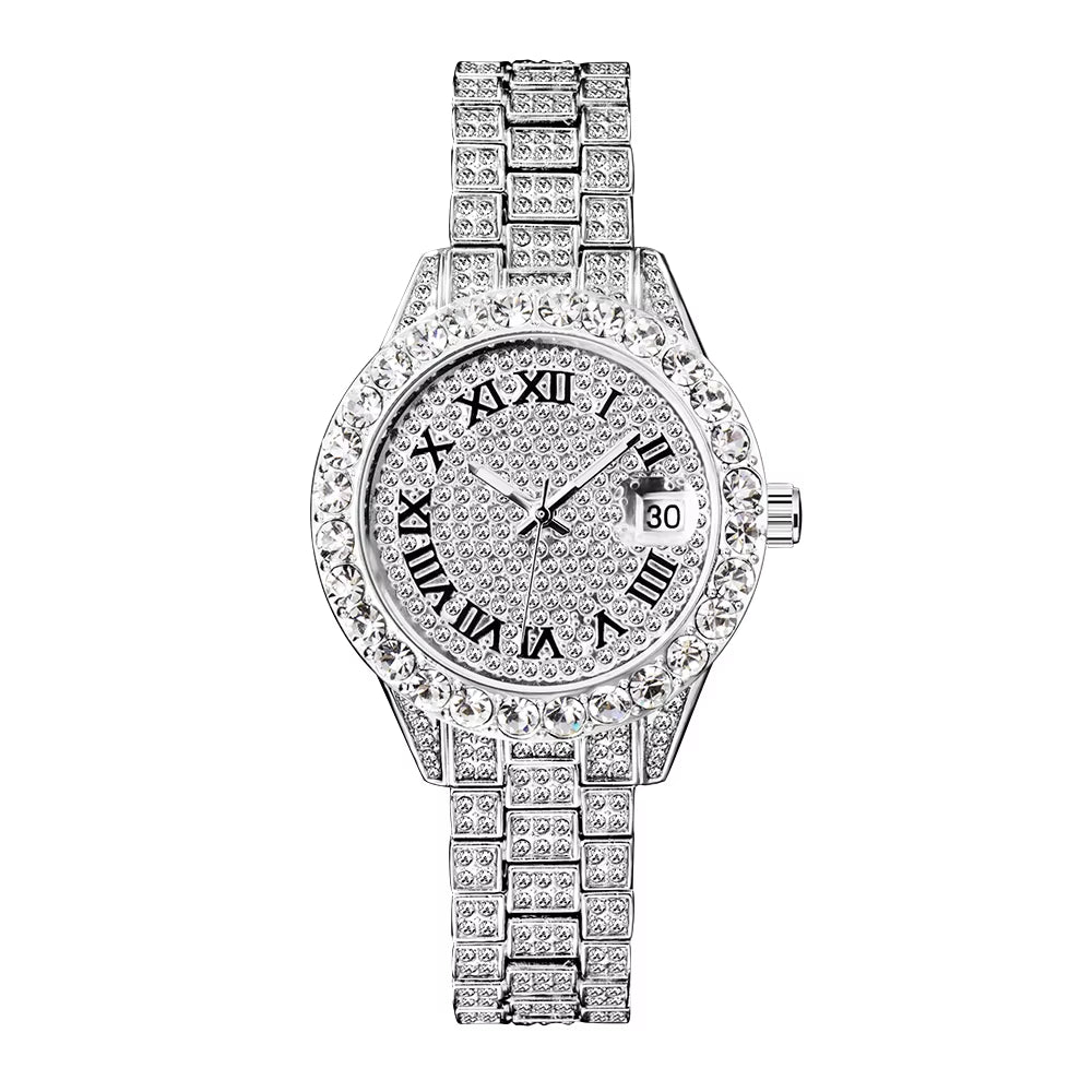 Pink Women Watch Luxury Small Face Elegant Quartz Watches for Ladies Icy Look Party Jewelry Mini Babe so Cute Arm Clock